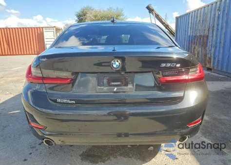 2021 BMW 330E из США, поврежденный, VIN WBA5P7C00MFK07624